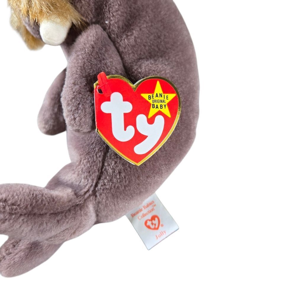 Ty Beanie Baby Jolly Walrus Plush - Picture 4 of 6